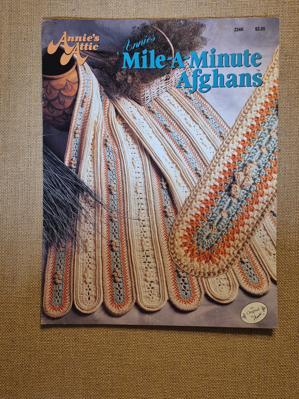Vintage 1990's Lot Of 4 Mile-A-Minute Crochet Pattern Booklets - Picture 2 of 14